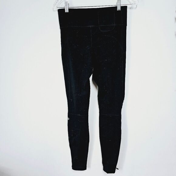 Lululemon 6 black zipper ankle leggings​ - Picture 2 of 11